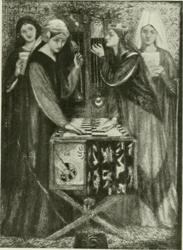 An illustration from International studio, 1897, leaf 148