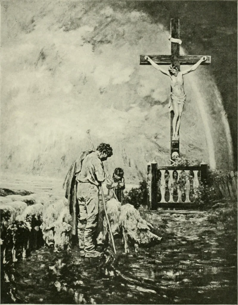 An illustration from International studio, 1897, leaf 190