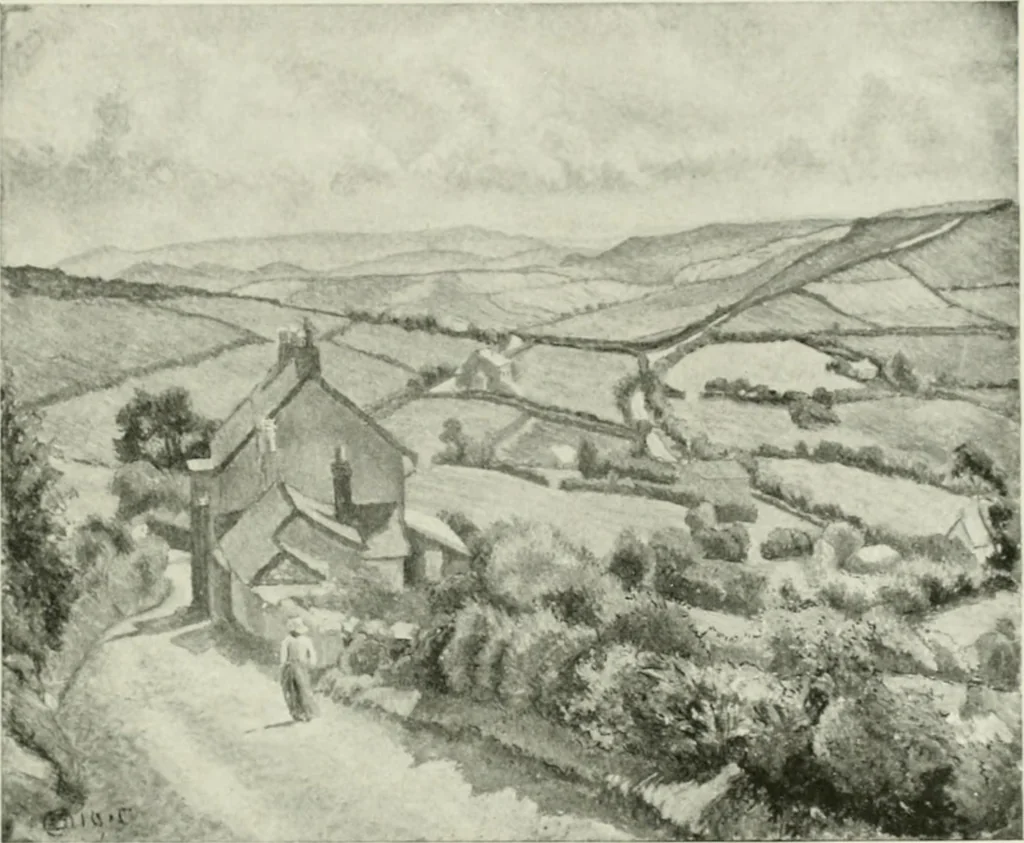 An illustration from International studio, 1897, leaf 206