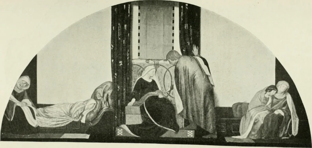 An illustration from International studio, 1897, leaf 212