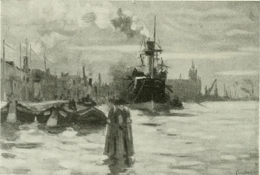 An illustration from International studio, 1897, leaf 223