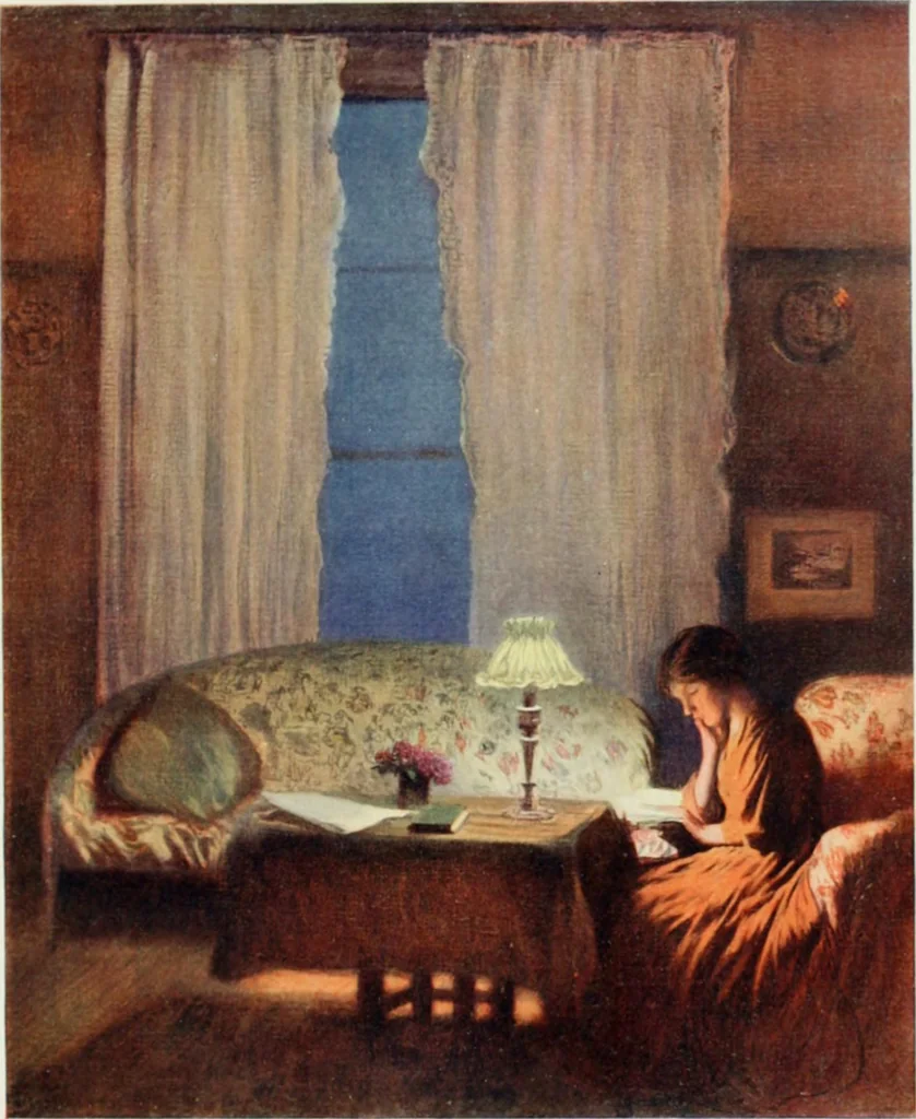 An illustration from International studio, 1897, leaf 254