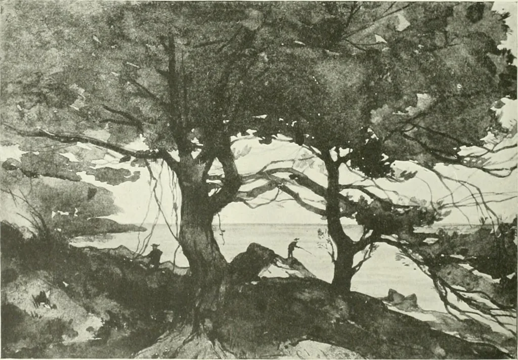 An illustration from International studio, 1897, leaf 273