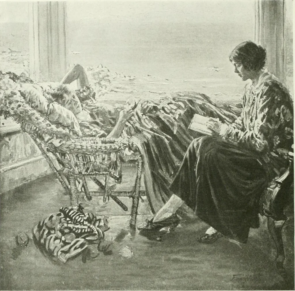 An illustration from International studio, 1897, leaf 287