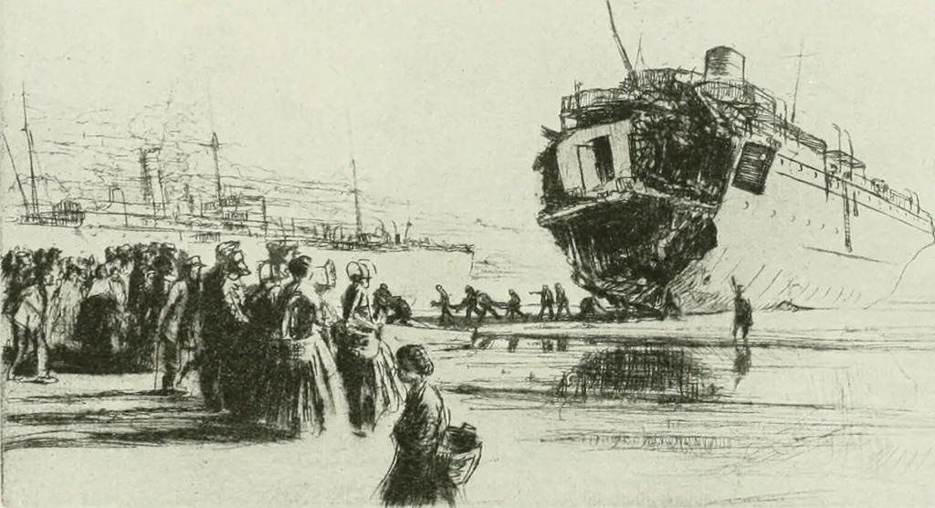 An illustration from International studio, 1897, leaf 327