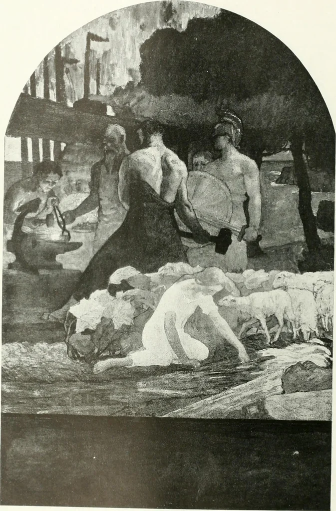 An illustration from International studio, 1897, leaf 39
