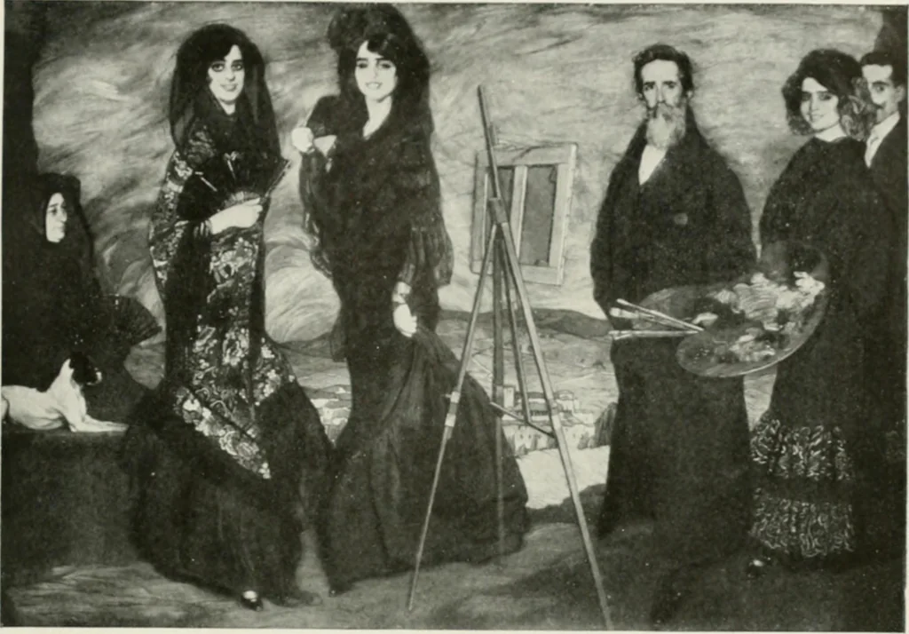 An illustration from International studio, 1897, leaf 52