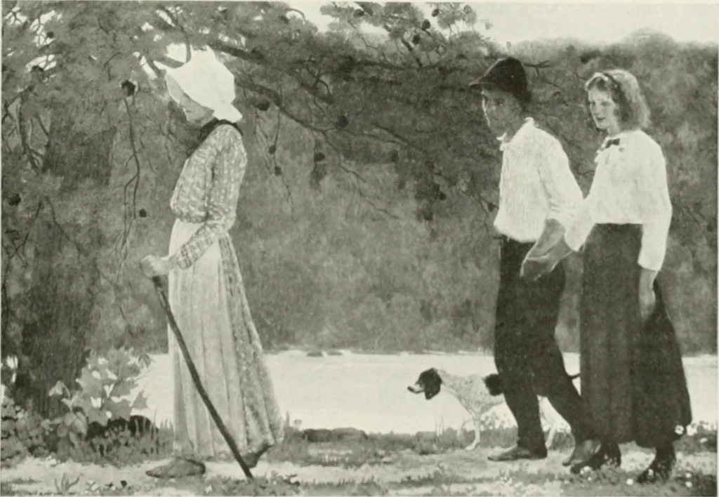 An illustration from International studio, 1897, leaf 58