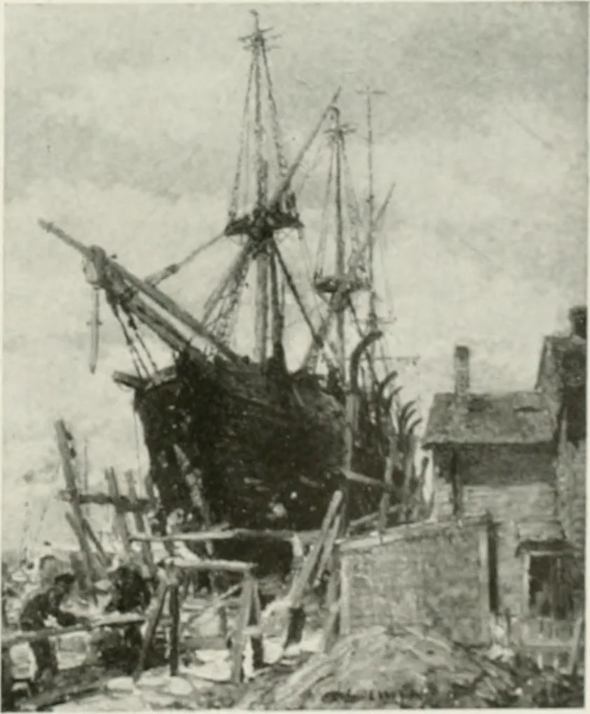 An illustration from International studio, 1897, leaf 60
