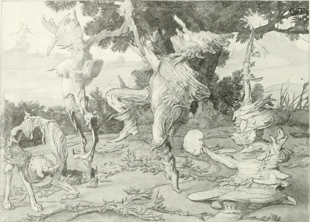 An illustration from International studio, 1897, leaf 61