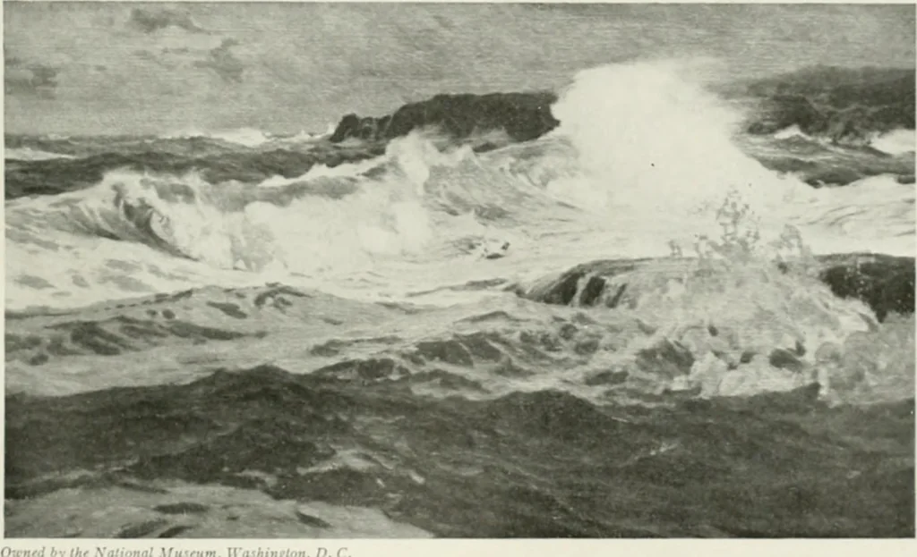 An illustration from International studio, 1897, leaf 62