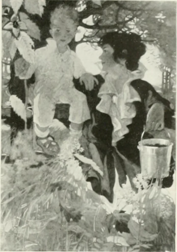 An illustration from International studio, 1897, leaf 72