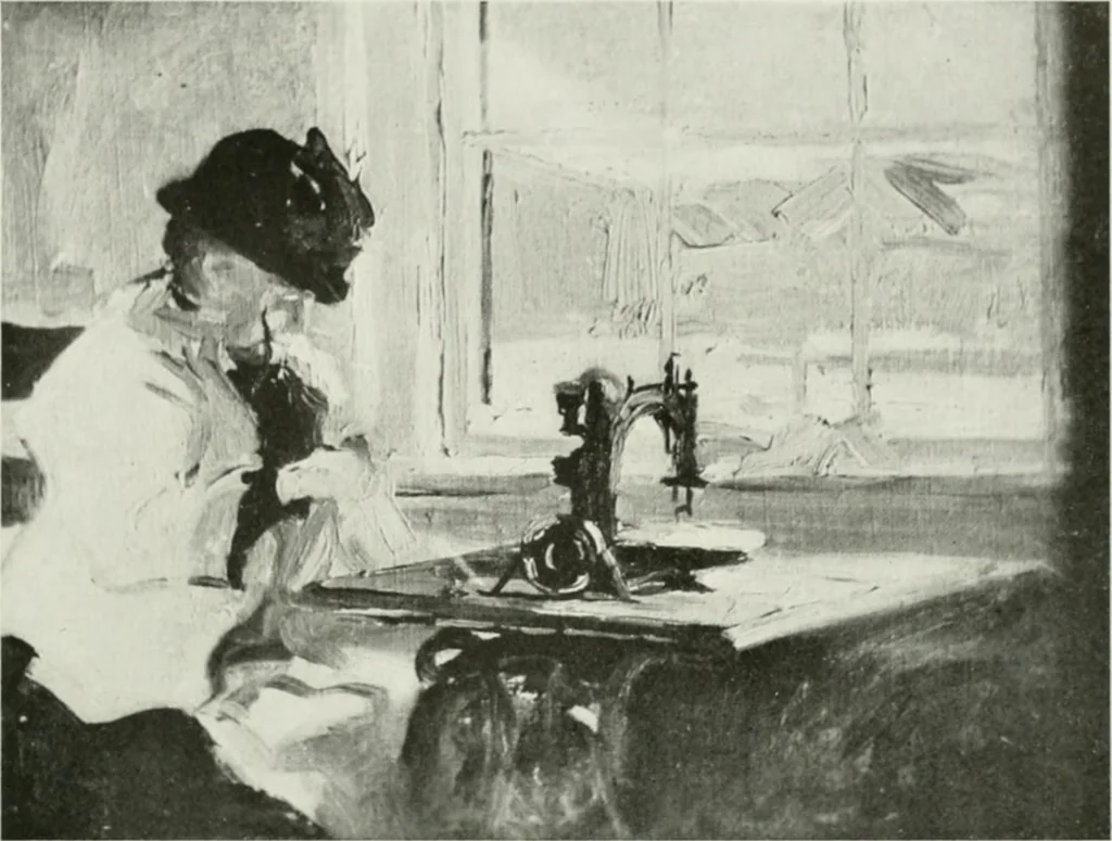 An illustration from International studio, 1897, leaf 96