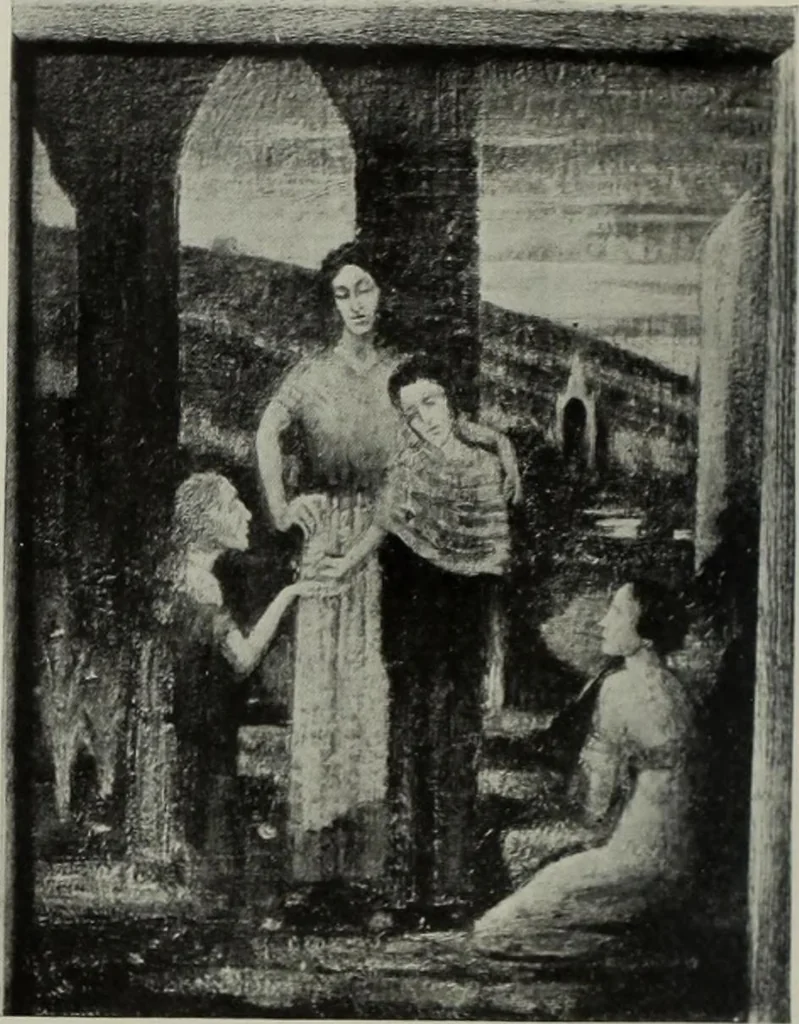 An illustration from International studio, 1897, leaf 101