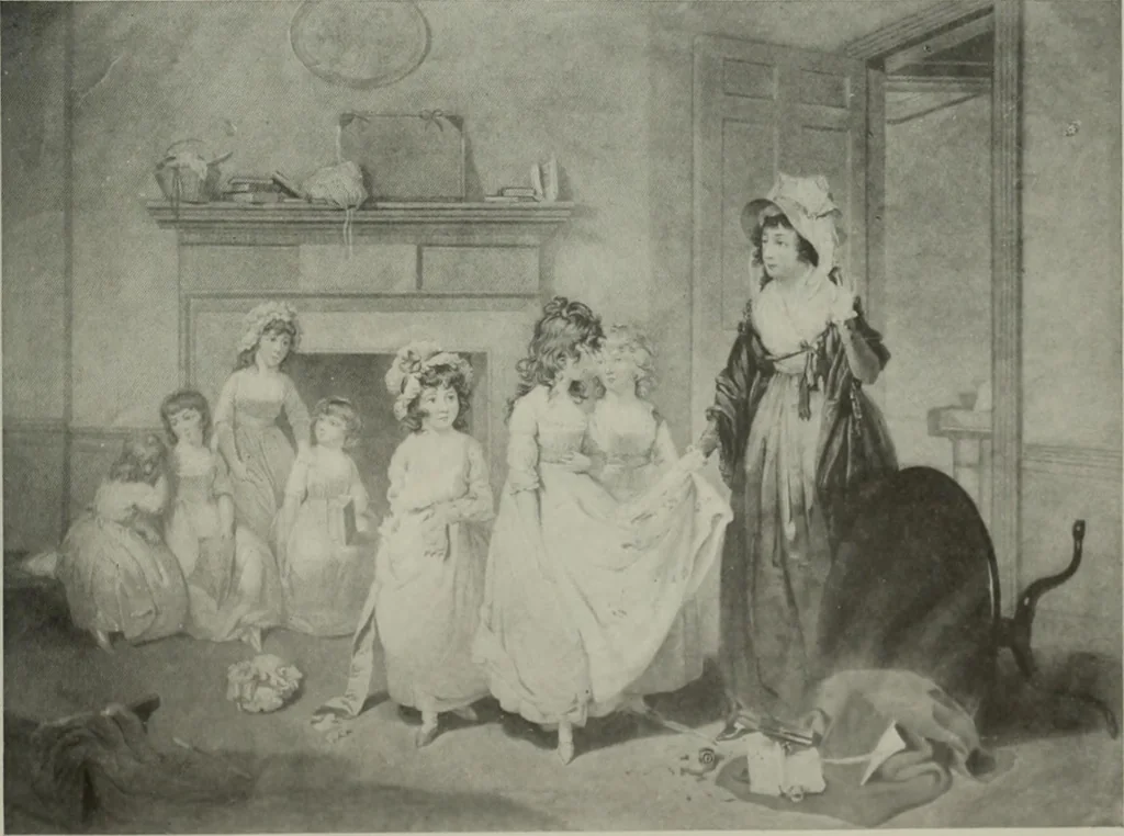An illustration from International studio, 1897, leaf 112