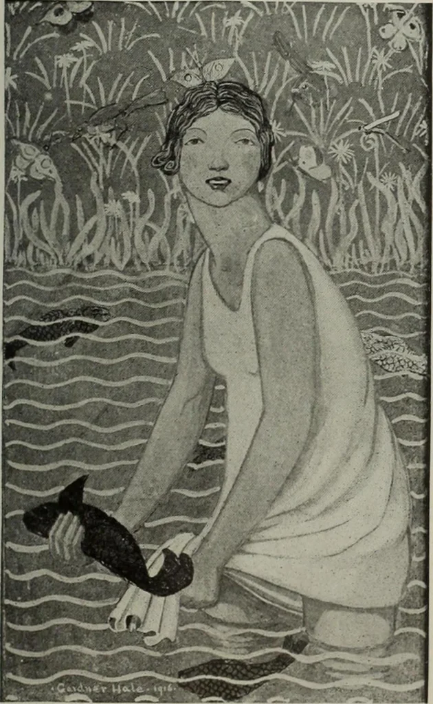 An illustration from International studio, 1897, leaf 132
