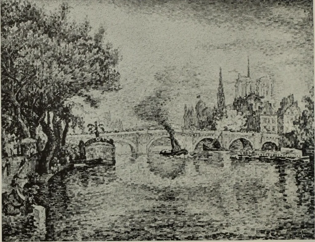 An illustration from International studio, 1897, leaf 135