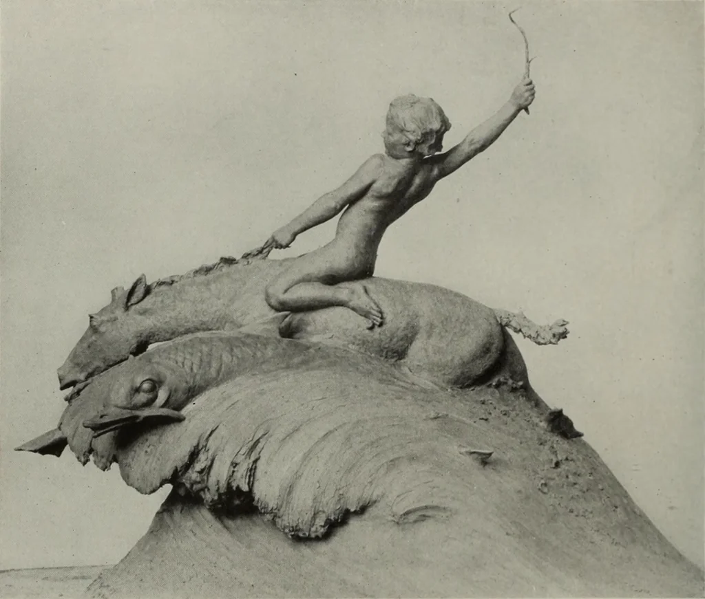 An illustration from International studio, 1897, leaf 145