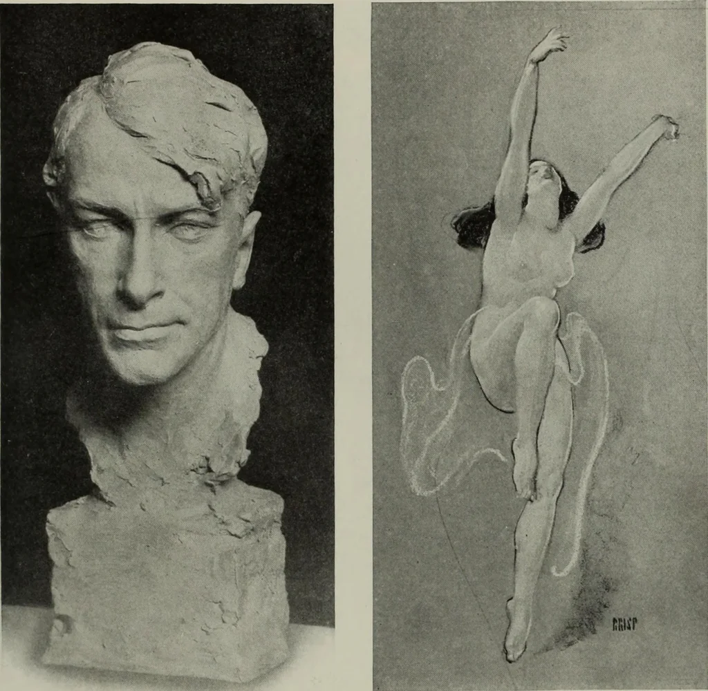 An illustration from International studio, 1897, leaf 146