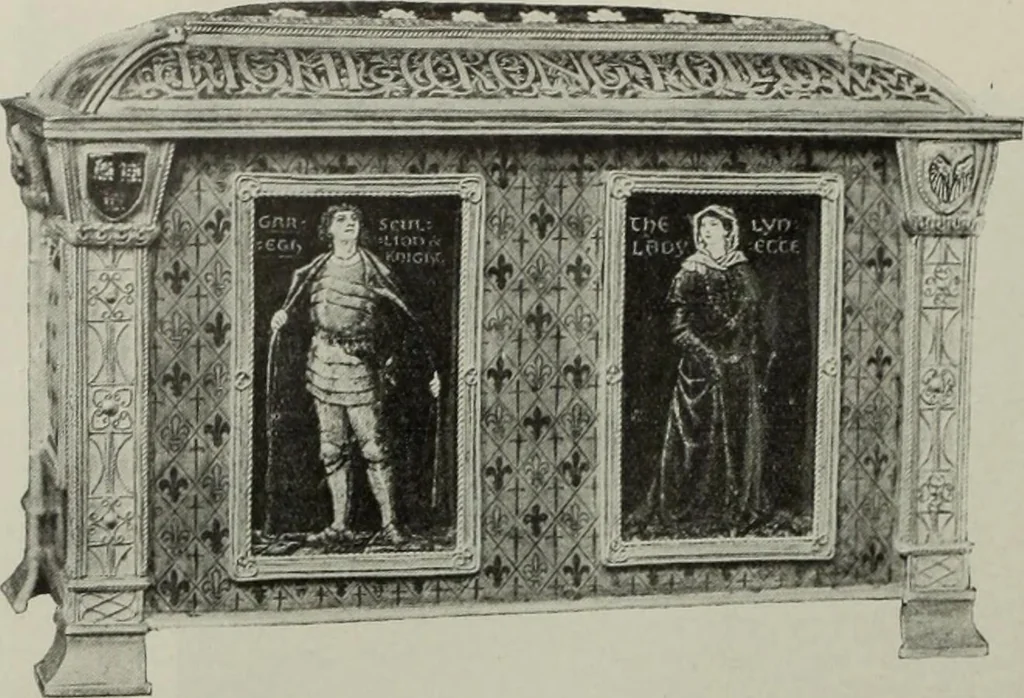 An illustration from International studio, 1897, leaf 163