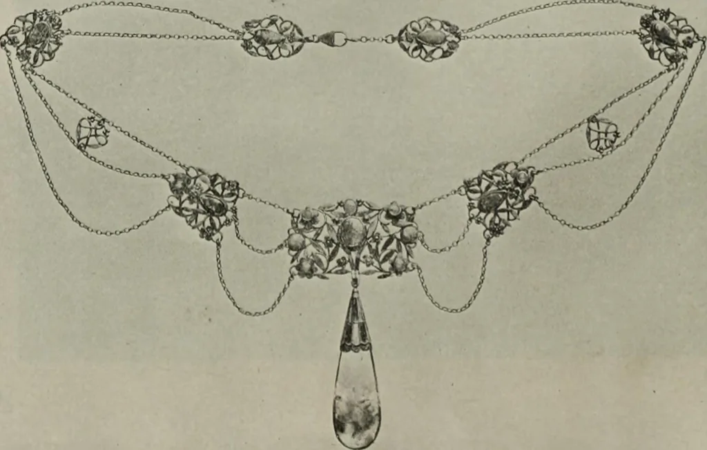 An illustration from International studio, 1897, leaf 163