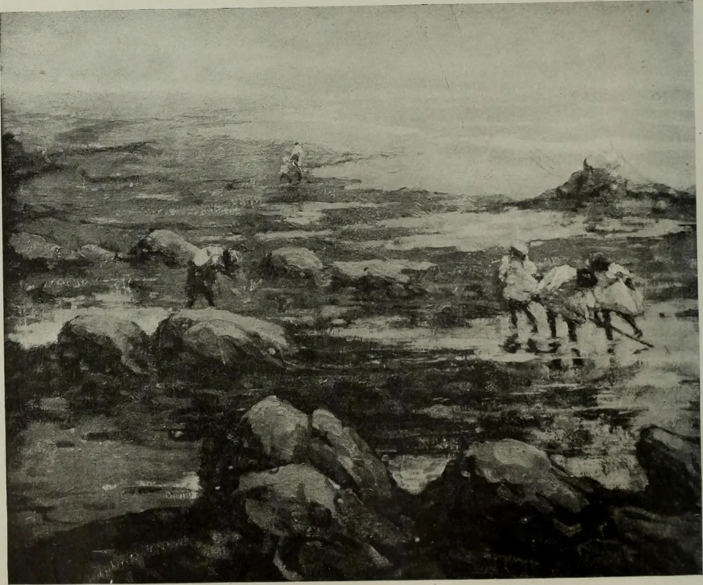 An illustration from International studio, 1897, leaf 177