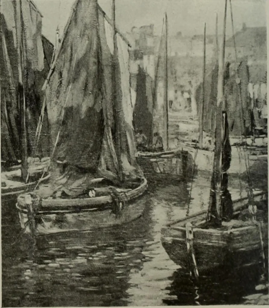 An illustration from International studio, 1897, leaf 179