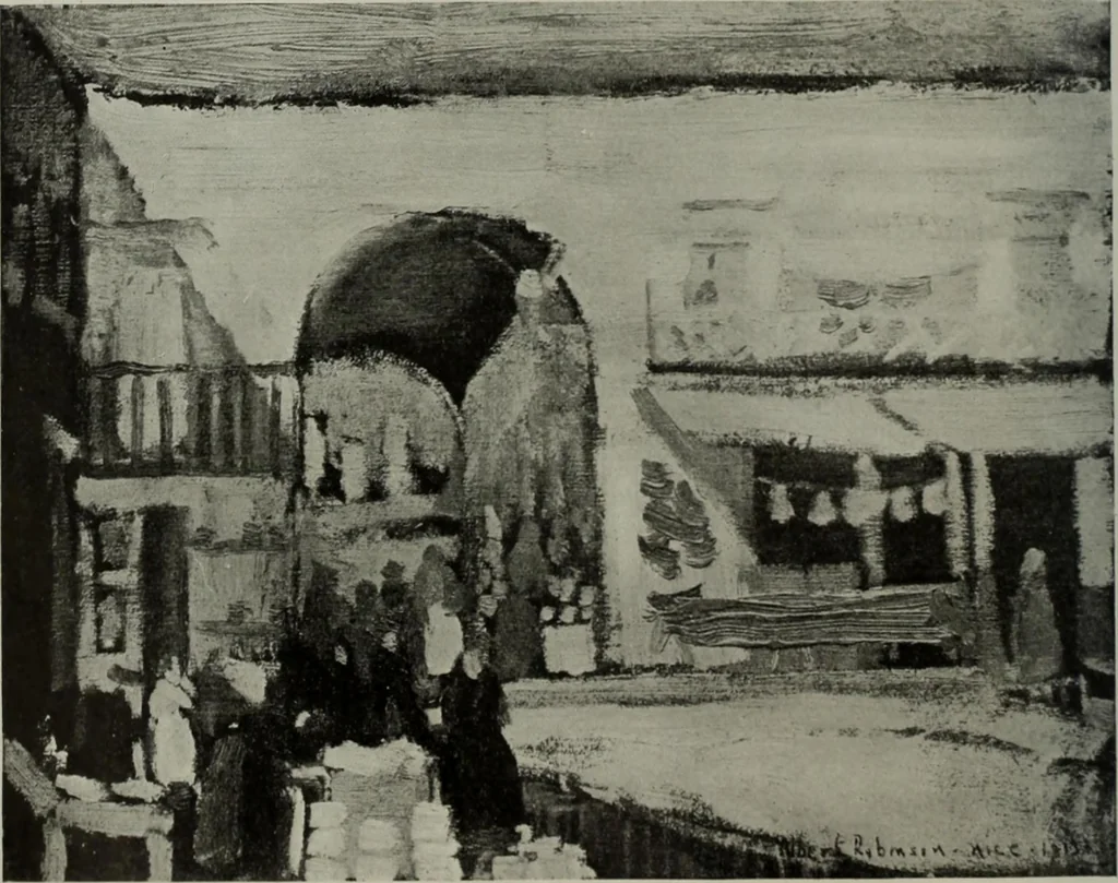 An illustration from International studio, 1897, leaf 181