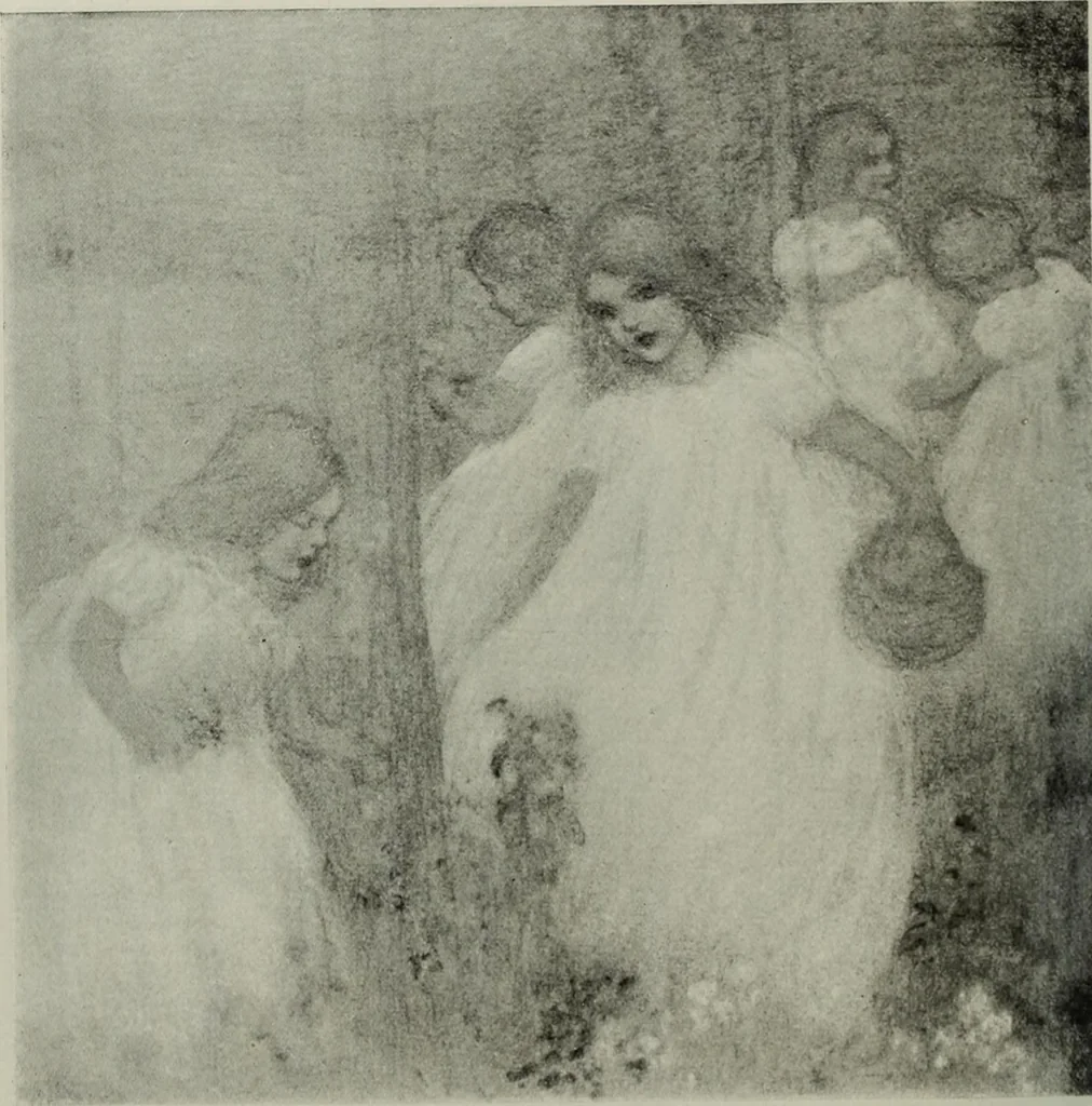 An illustration from International studio, 1897, leaf 183