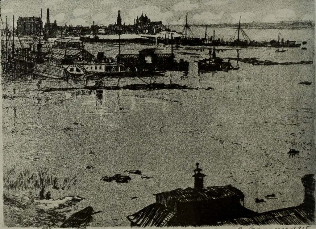An illustration from International studio, 1897, leaf 191