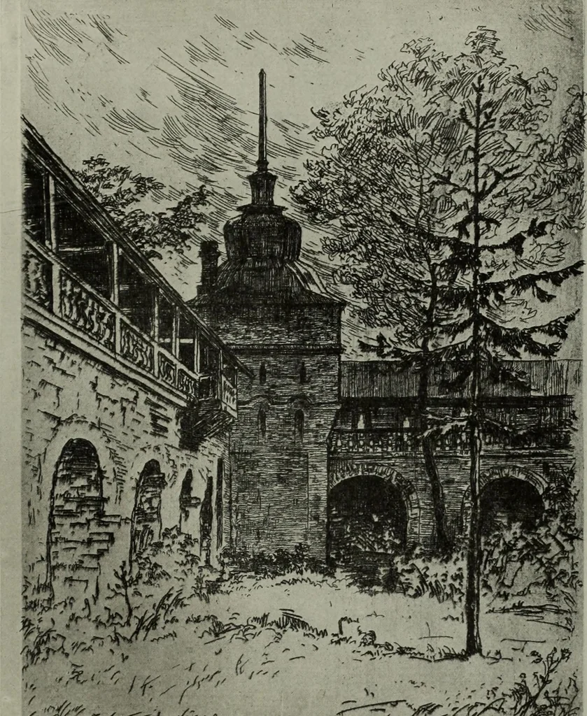 An illustration from International studio, 1897, leaf 194