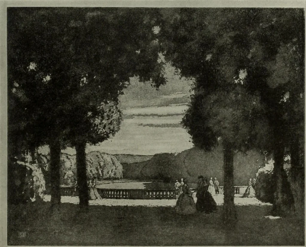 An illustration from International studio, 1897, leaf 198
