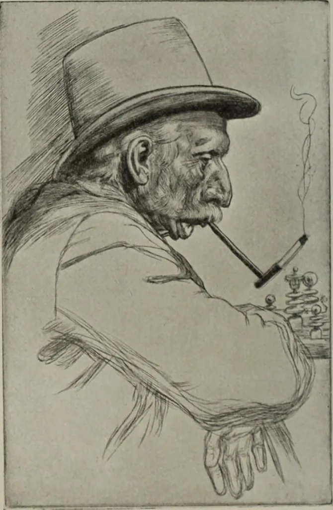 An illustration from International studio, 1897, leaf 217