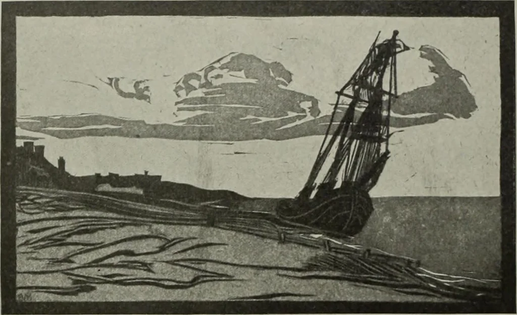 An illustration from International studio, 1897, leaf 219