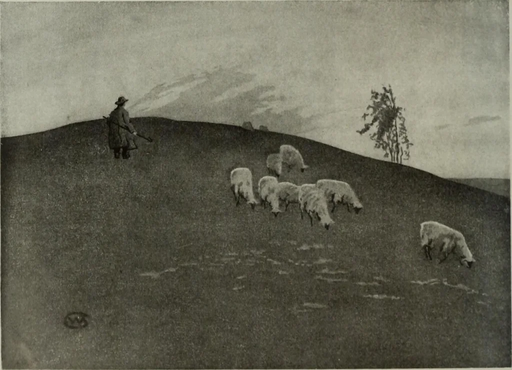 An illustration from International studio, 1897, leaf 247
