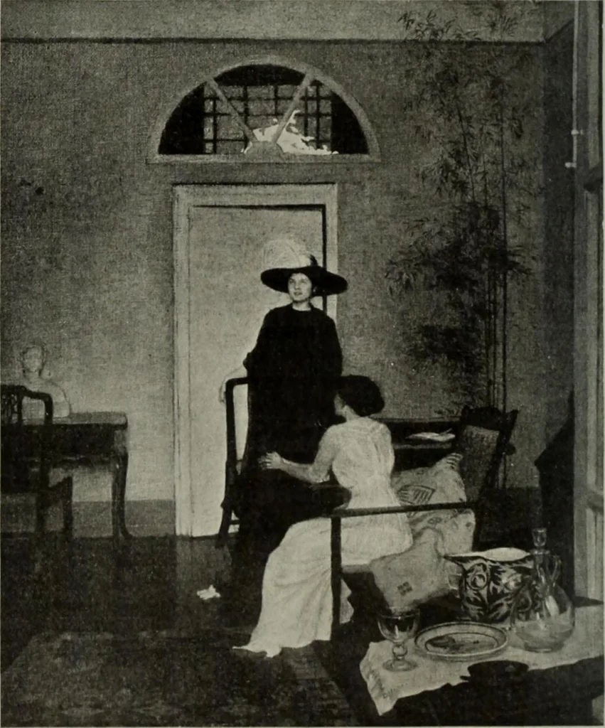 An illustration from International studio, 1897, leaf 257