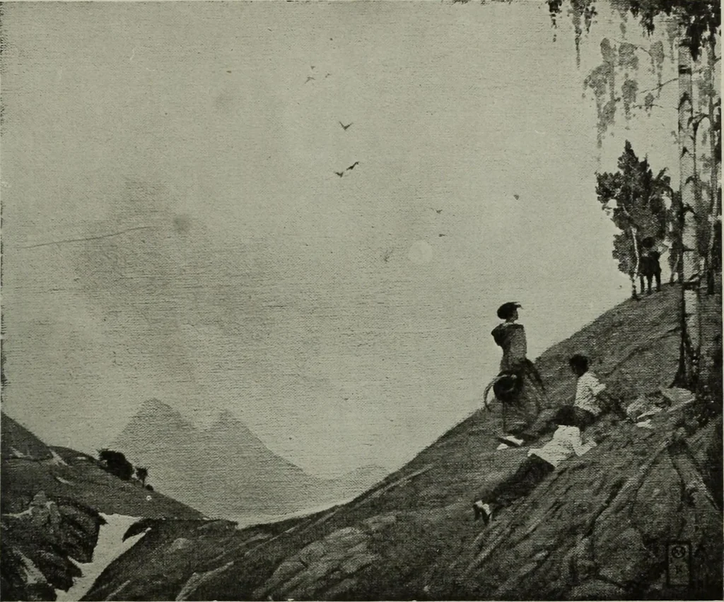An illustration from International studio, 1897, leaf 258
