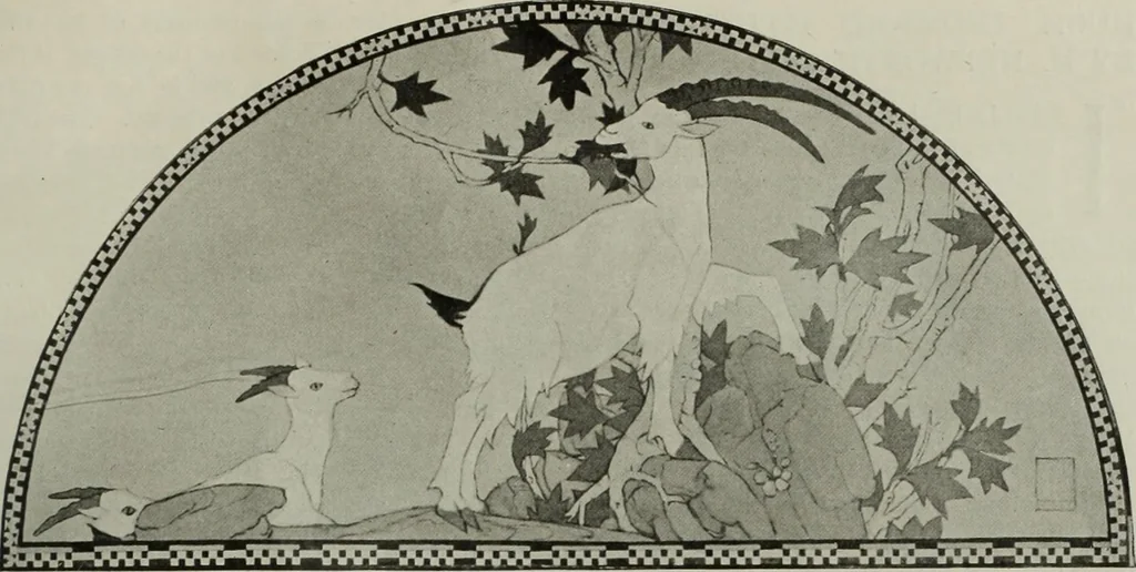 An illustration from International studio, 1897, leaf 262