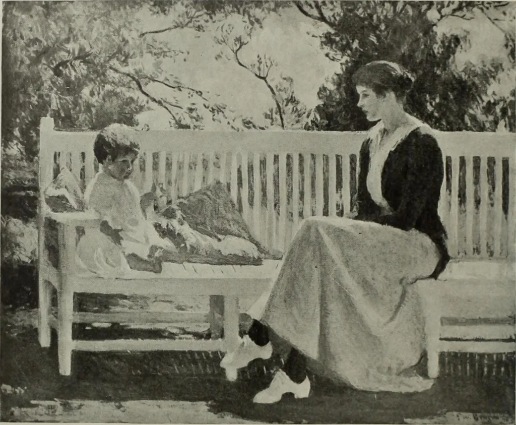 An illustration from International studio, 1897, leaf 283