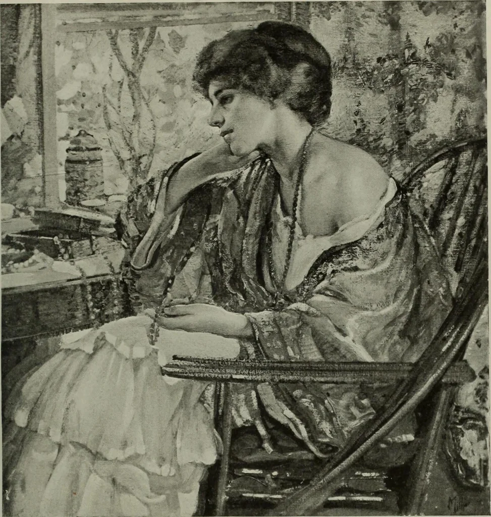 An illustration from International studio, 1897, leaf 284