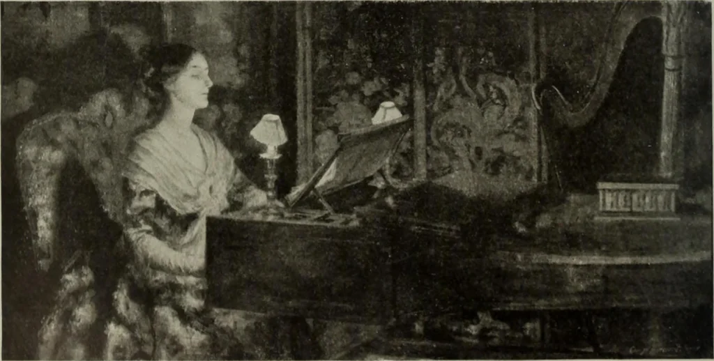 An illustration from International studio, 1897, leaf 303