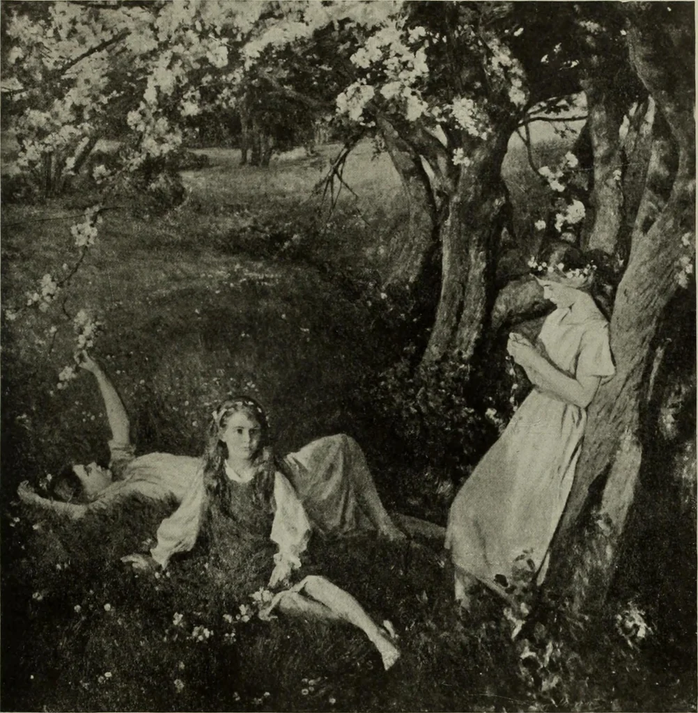An illustration from International studio, 1897, leaf 304
