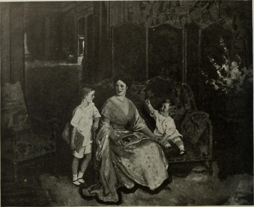 An illustration from International studio, 1897, leaf 307