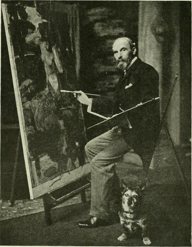 An illustration from International studio, 1897, leaf 108