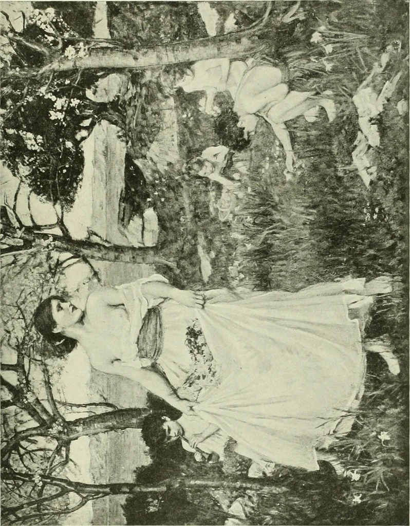 An illustration from International studio, 1897, leaf 112