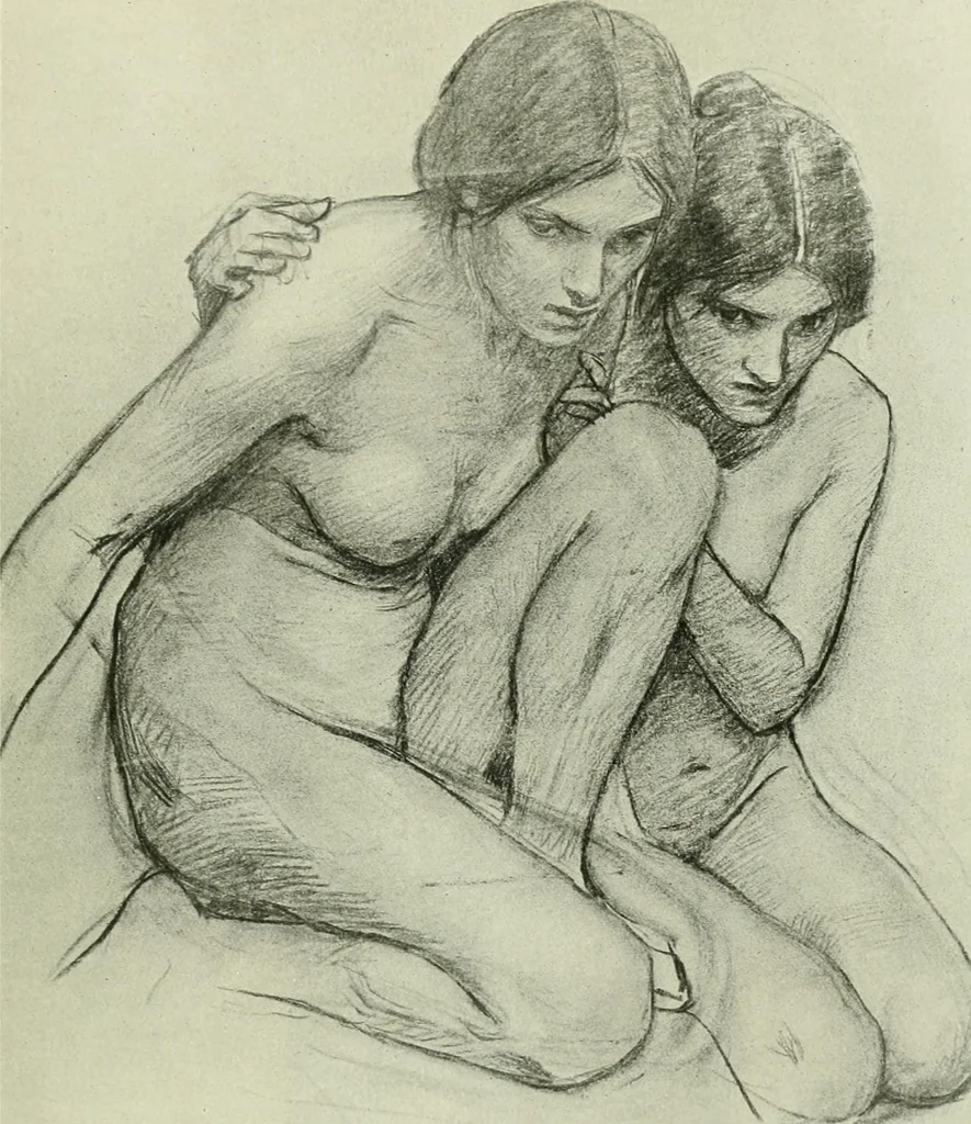 An illustration from International studio, 1897, leaf 118