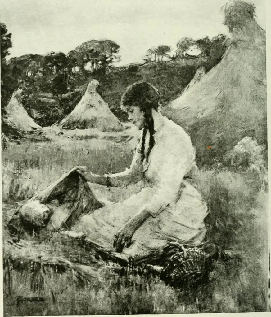 An illustration from International studio, 1897, leaf 137
