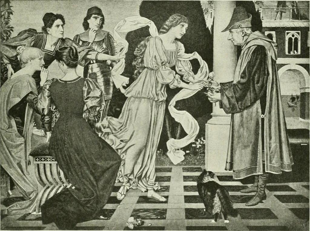 An illustration from International studio, 1897, leaf 146
