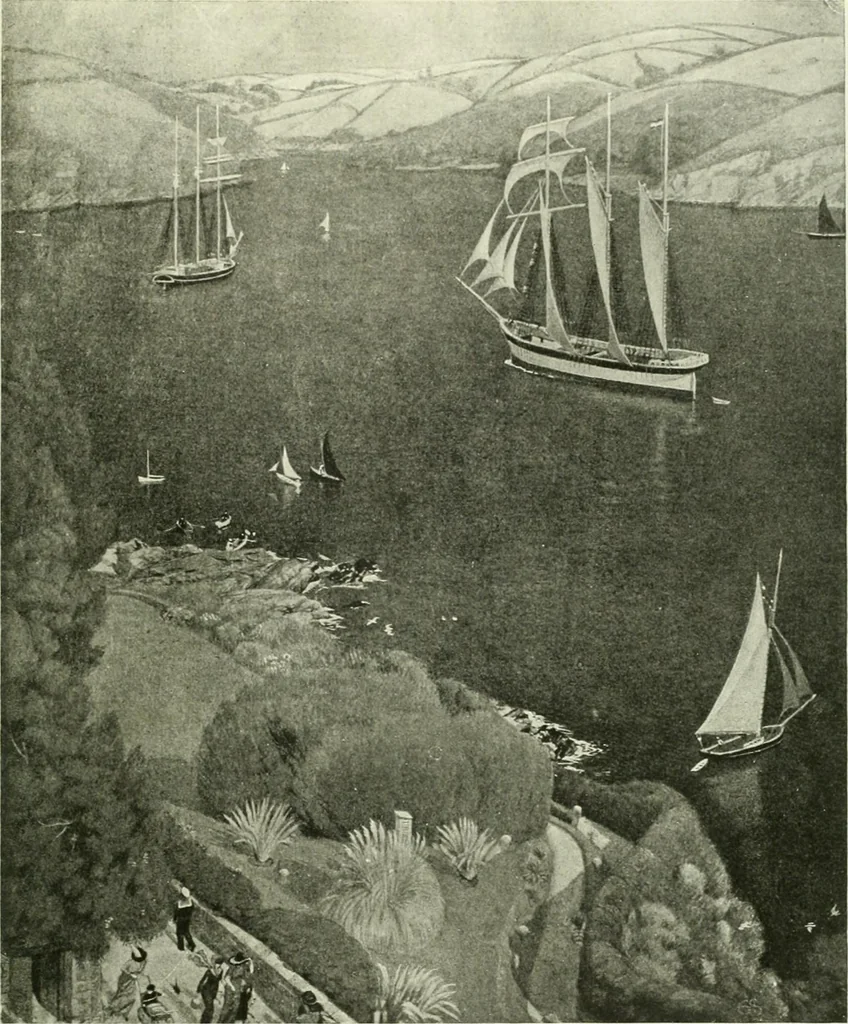 An illustration from International studio, 1897, leaf 150