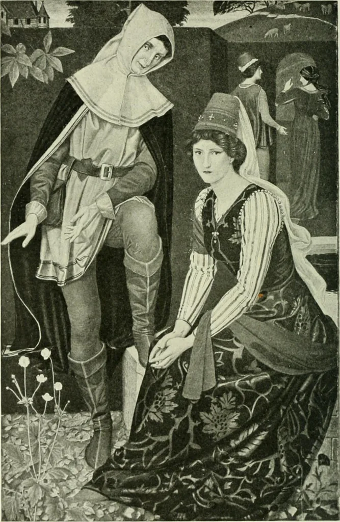 An illustration from International studio, 1897, leaf 151